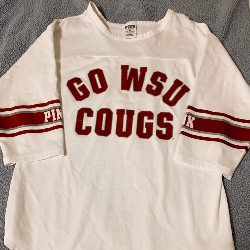 Victoria’s Secret cougars university jersey shirt